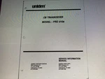Uniden Pro 810-E Service Manual Digital. Fixed Price $6.00.