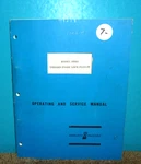 Hp Hewlett 3302A Trigger Phase Lock Plug Operating Service Manual 1965. Fixed Price $13.95.
