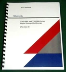 Tektronix Tds 1000 / 2000 User Manual: Comb Bound & Protective Covers. Fixed Price $34.00.