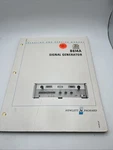 1979 Hewlett Packard 8614A Signal Generator Operating And Service Manual.. Fixed Price $9.99.