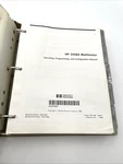 Hp 3458A Multimeter Operating Programming & Configuration Manual 03458-90001. Fixed Price $54.95.