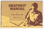 Vintage 1974 Heathkit Manual Code Oscillator HD-1416 Assembly Usa. Fixed Price $11.99.