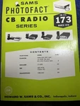 Sams Photofact Radio Series VOL.173 March 1978 CB-173. Fixed Price $5.49.
