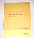 Heathkit Assembly Manual For Tachometer Model MI-18 (1969) * Original Foldouts. Fixed Price $19.99.