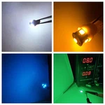 (4)WEDGE Base 8V Leds/ Akai AT-2200 /AT-2450 /AT-2600 /AT-2400 -color Choice !. Fixed Price $9.53.