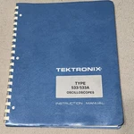 Tektronix Type 533/533A Oscilloscopes Instruction Manual 070-258. Fixed Price $9.95.