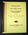 National HRO-5T HRO-5R Hro-sr Receiver Manual. Fixed Price $13.99.