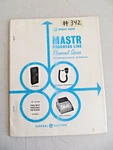 Ge Mastr Progress Line Personal Series Maintenance Manual LBI-4287D. Fixed Price $29.99.