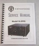 Kenwood R-599S Service Manual: W/ 11X17" Schematic & Protective Covers. Fixed Price $23.00.
