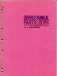 Vintage Akai Model AS-960 4-CH Stereo Receiver Service Manual /parts List. Fixed Price $37.00.