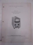 Hp Model 430C Microwave Power Meter Operating And Service Manual, Used. Fixed Price $25.00.