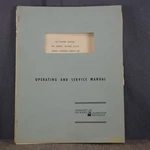 Hp Model 6267A Dc Power Supply Operating And Service Manual #2. Fixed Price $14.95.