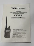 Yaesu VX-2R Operating Manual Original Vhf Uhf Radio Instruction Book. Fixed Price $21.48.