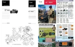 Icom IC-703 Instruction + Service Manual 20 11X17" Diagrams Brochure. Fixed Price $49.95.