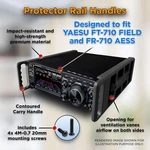 Carry Handles For Yaesu FT-710 Field Aess Radio Transceivers. Fixed Price $42.00.