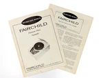 Fairchild 412-4 Turntable Instruction Manual Vintage Hi-fi Audio. Fixed Price $29.00.