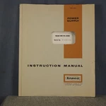 Kepco Regulated Dc Supply ABC-40-0.5 (m) Instruction Manual & Service Info #2. Fixed Price $14.95.