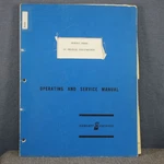 Hp 3430A Dc Digital Voltmeter Operating & Service Manual With Schematics. Fixed Price $19.95.