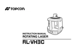 Topcon Rotating Laser RL-VH3C Instruction Manual. Fixed Price $19.95.