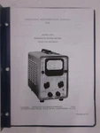 Hp 430C Microwave Power Meter Operating And Service Manual, Used. Fixed Price $25.00.