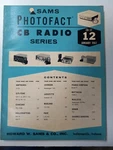 Sams Photofact Service Manual Radio CB-12. Fixed Price $14.95.