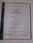 Hp 1630A/D/G And 1631A/D Logic Analyzers Manual, Used. Fixed Price $25.00.