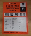 Sams Photoface Transistor Radio Series TSM-51 March 1965. Fixed Price $12.00.