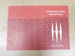 H.h. Scott 200B/LK-30 Stereo Amplifier Operating Manual (original). Fixed Price $20.00.