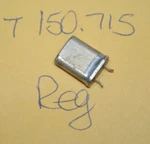 Vintage Scanner Radio Frequency Crystal - 150.715 Regency. Fixed Price $9.99.