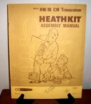 Original Manual For Heathkit HW-16 Cw Transceiver With New Schematic Diagram. Fixed Price $19.99.