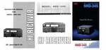 Jrc NRD-345 Instruction + Service Manuals Color Brochure. Fixed Price $32.95.