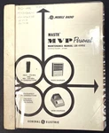 Ge Mastr Mvp Personal Two-way Fm Radio Manual LBI4995E Datafile Folder DF-9039. Fixed Price $39.99.